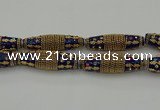 CIB609 16*60mm rice fashion Indonesia jewelry beads wholesale