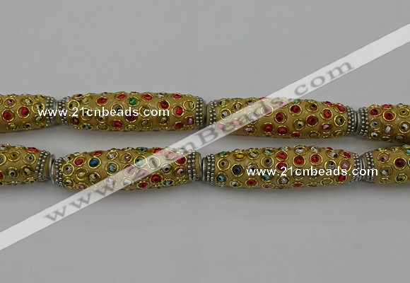 CIB617 16*60mm rice fashion Indonesia jewelry beads wholesale