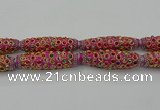 CIB620 16*60mm rice fashion Indonesia jewelry beads wholesale