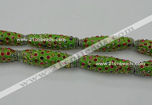 CIB626 16*60mm rice fashion Indonesia jewelry beads wholesale