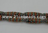 CIB640 16*60mm rice fashion Indonesia jewelry beads wholesale