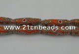 CIB647 16*60mm rice fashion Indonesia jewelry beads wholesale