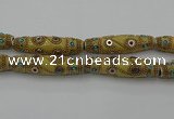 CIB662 16*60mm rice fashion Indonesia jewelry beads wholesale