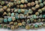 CIJ26 15.5 inches 4mm round impression jasper beads wholesale