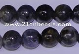 CIL03 15.5 inches 8mm round natural iolite gemstone beads