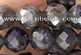 CIL122 15.5 inches 7mm faceted round iolite beads wholesale