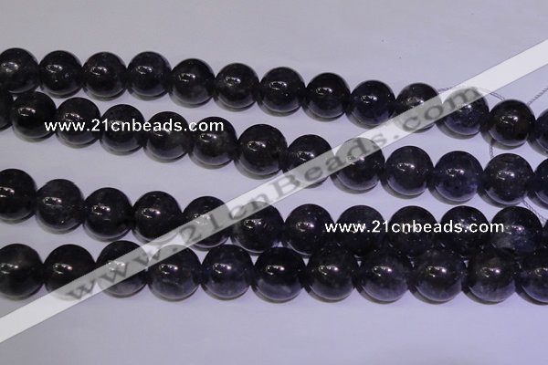 CIL16 15.5 inches 11mm round A grade natural iolite gemstone beads