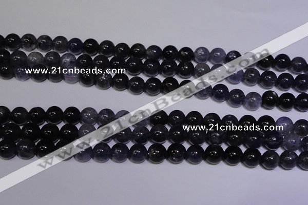 CIL22 15.5 inches 7mm round AA grade natural iolite gemstone beads