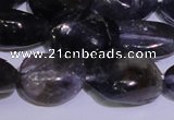 CIL42 15.5 inches 8*12mm – 8*14mm nuggets natural iolite gemstone beads