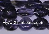 CIL44 15.5 inches 8*10mm nuggets natural iolite gemstone beads