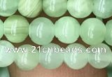 CJB308 15.5 inches 4mm round dyed green jade gemstone beads