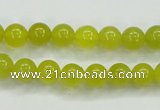 CKA04 15.5 inches 8mm round Korean jade gemstone beads