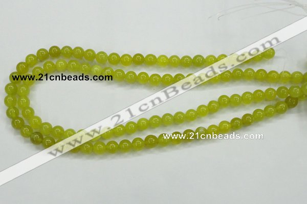 CKA04 15.5 inches 8mm round Korean jade gemstone beads