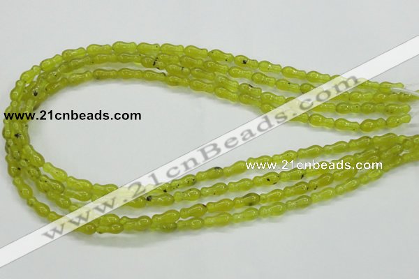 CKA18 15.5 inches 5*11mm bone Korean jade gemstone beads