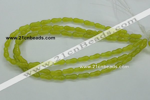 CKA19 15.5 inches 7*15mm bone Korean jade gemstone beads