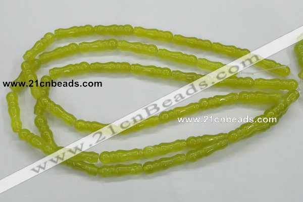 CKA20 15.5 inches 8*28mm bone Korean jade gemstone beads