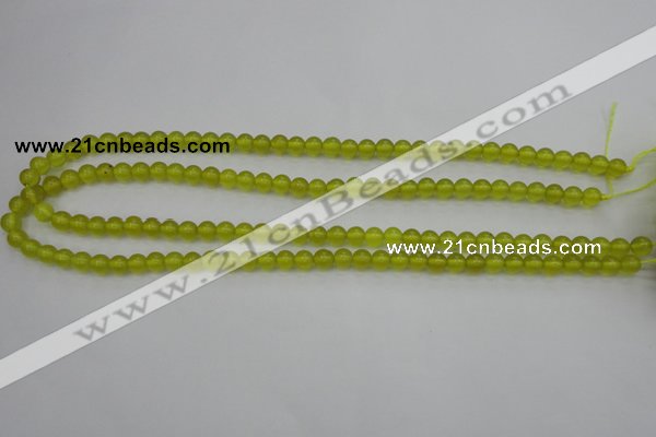 CKA202 15.5 inches 6mm round Korean jade gemstone beads