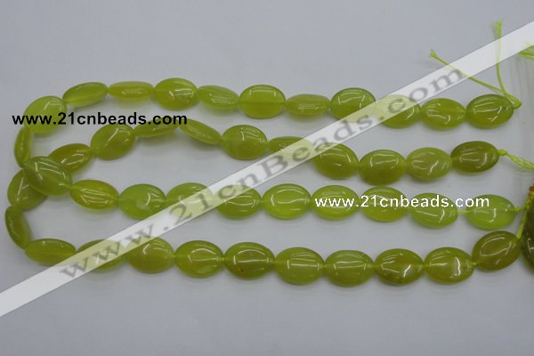 CKA246 15.5 inches 13*18mm oval Korean jade gemstone beads