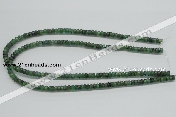 CKC103 16 inches 4*6mm rondelle natural green kyanite beads wholesale