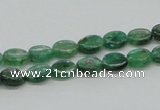 CKC109 16 inches 6*8mm oval natural green kyanite beads wholesale