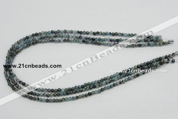 CKC15 16 inches 4mm round natural kyanite beads wholesale