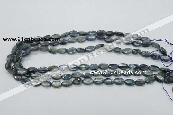 CKC205 15.5 inches 8*12mm oval natural kyanite beads wholesale