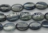 CKC206 15.5 inches 10*14mm oval natural kyanite beads wholesale