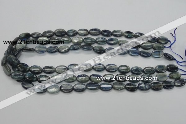 CKC206 15.5 inches 10*14mm oval natural kyanite beads wholesale