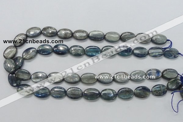 CKC207 15.5 inches 13*18mm oval natural kyanite beads wholesale