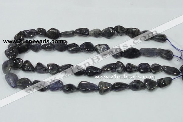 CKC219 15.5 inches 14*18mm nugget natural kyanite gemstone beads