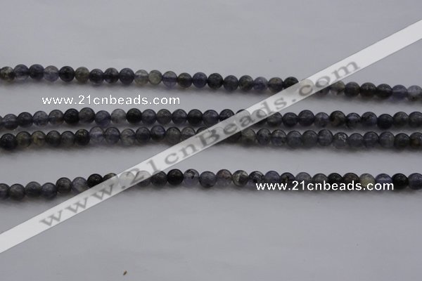 CKC225 15.5 inches 4mm round natural kyanite beads wholesale