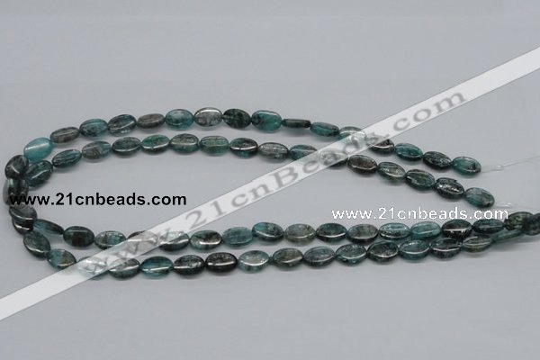 CKC23 16 inches 8*12mm oval natural kyanite beads wholesale