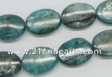 CKC24 16 inches 12*16mm oval natural kyanite beads wholesale