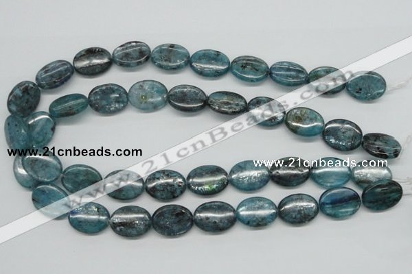 CKC25 16 inches 15*20mm oval natural kyanite beads wholesale