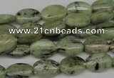 CKC270 15.5 inches 8*12mm oval natural green kyanite beads