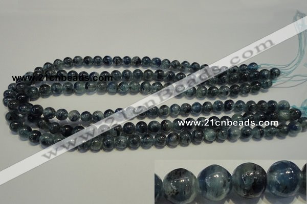 CKC462 15.5 inches 8mm round natural kyanite beads wholesale