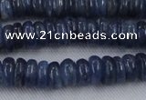 CKC501 15.5 inches 3*6mm rondelle natural Brazilian kyanite beads