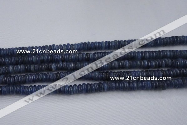 CKC501 15.5 inches 3*6mm rondelle natural Brazilian kyanite beads