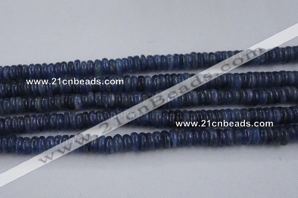 CKC503 15.5 inches 4*10mm rondelle natural Brazilian kyanite beads