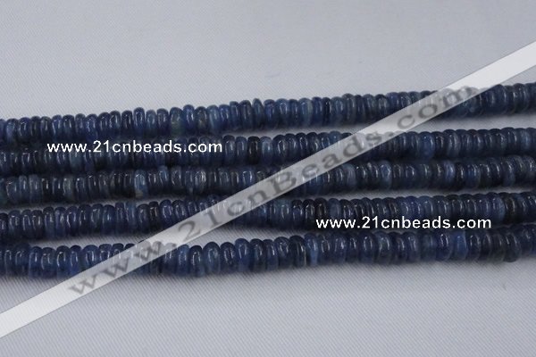 CKC503 15.5 inches 4*10mm rondelle natural Brazilian kyanite beads