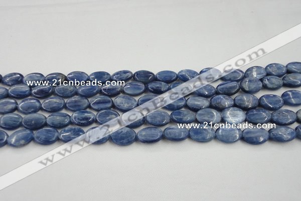 CKC530 15.5 inches 5*7mm oval natural Brazilian kyanite beads