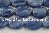 CKC532 15.5 inches 8*10mm oval natural Brazilian kyanite beads