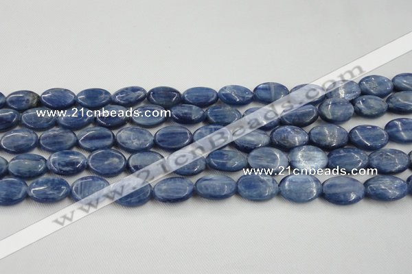 CKC533 15.5 inches 8*15mm oval natural Brazilian kyanite beads