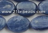 CKC537 15.5 inches 15*20mm oval natural Brazilian kyanite beads