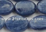 CKC538 15.5 inches 18*25mm oval natural Brazilian kyanite beads