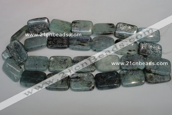 CKC54 15.5 inches 22*30mm rectangle natural kyanite beads wholesale