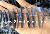 CKC547 Top drilled 10*16mm - 12*50mm sticks kyanite beads