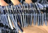 CKC548 Top drilled 10*16mm - 12*50mm sticks kyanite beads