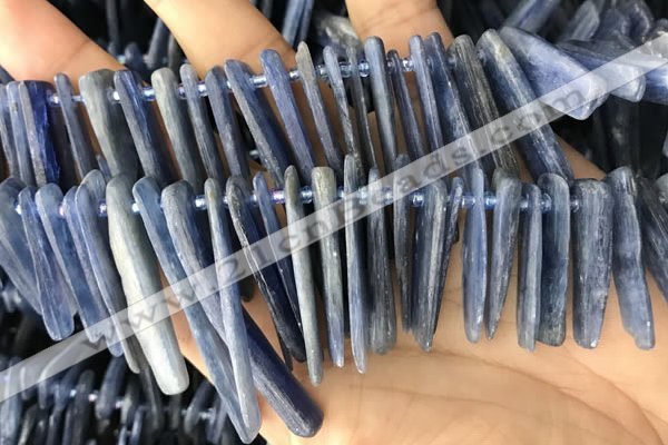 CKC548 Top drilled 10*16mm - 12*50mm sticks kyanite beads