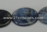 CKC57 15.5 inches 22*30mm oval natural kyanite beads wholesale